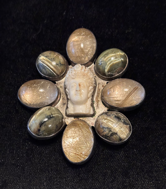 Imperial Star Opal, Rutilated Qtz.