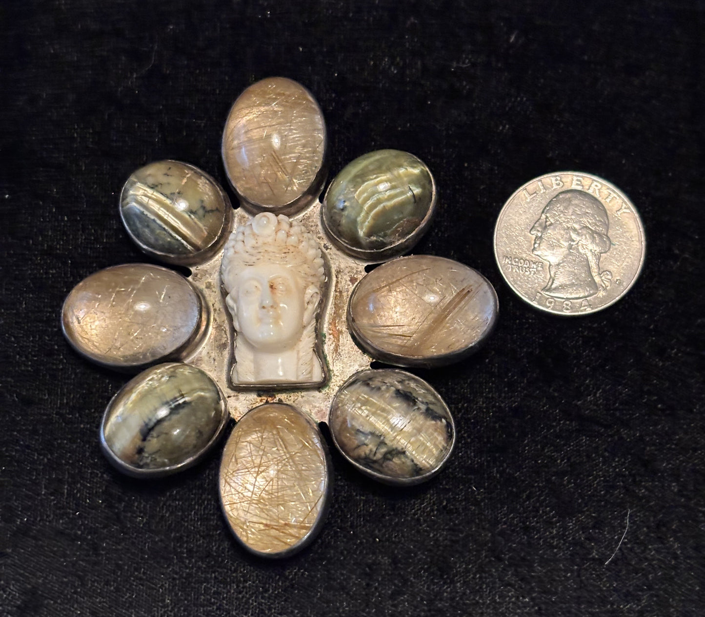 Imperial Star Opal, Rutilated Qtz.