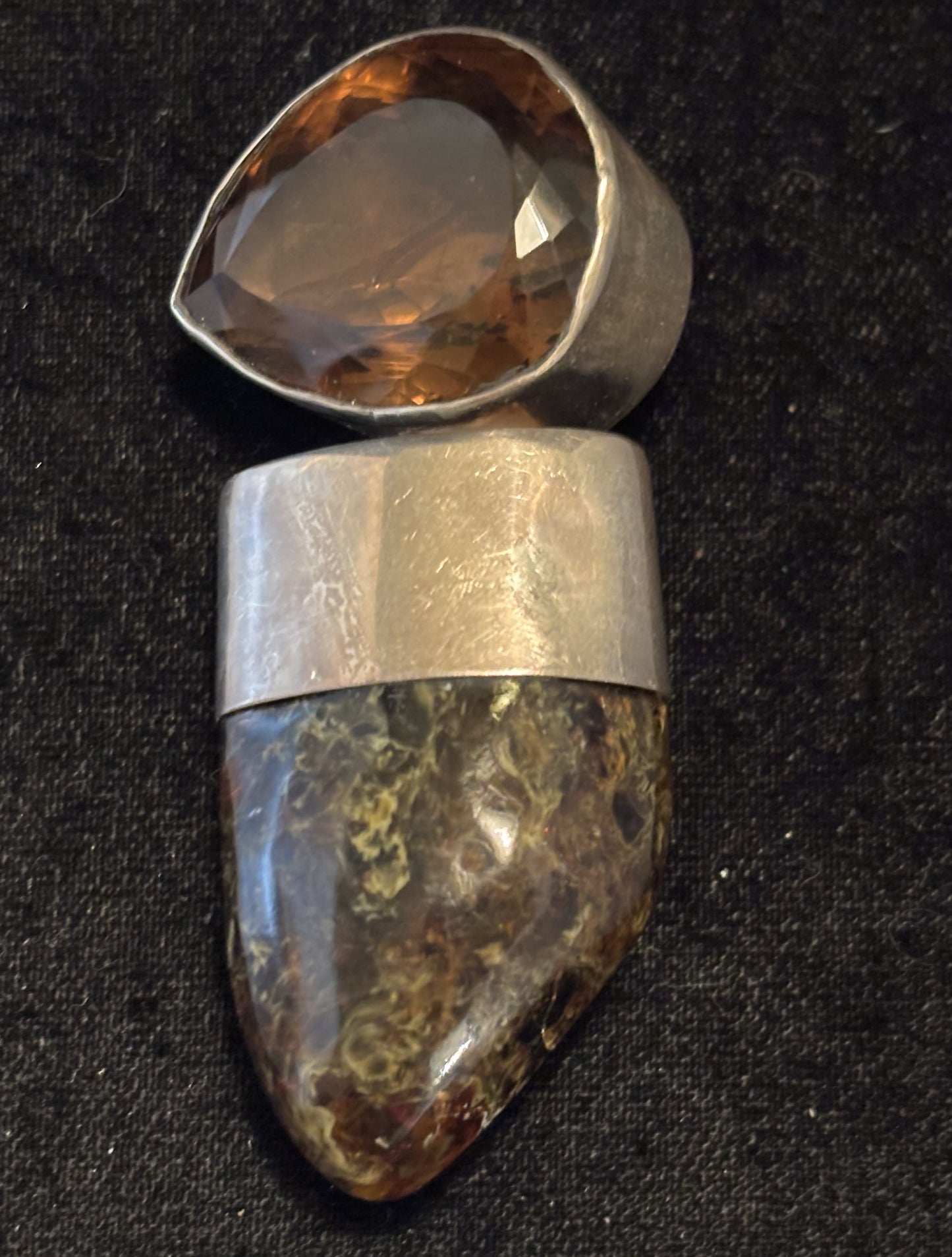 Smokey Topaz, Amber