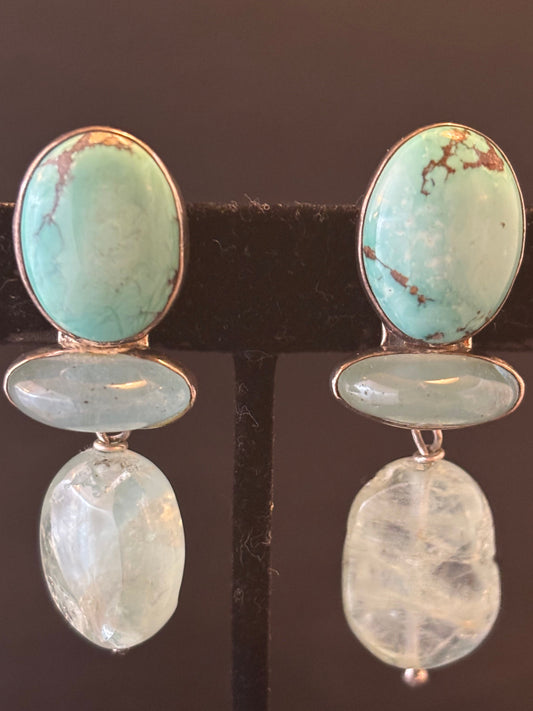 Turquoise, Aqua Dangle