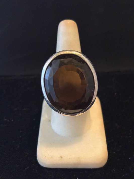 Smoky Topaz Ring
