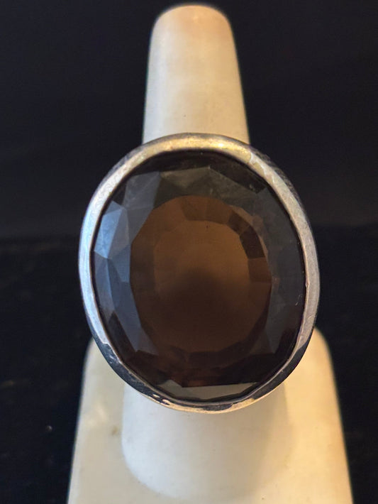 Smoky Topaz Ring
