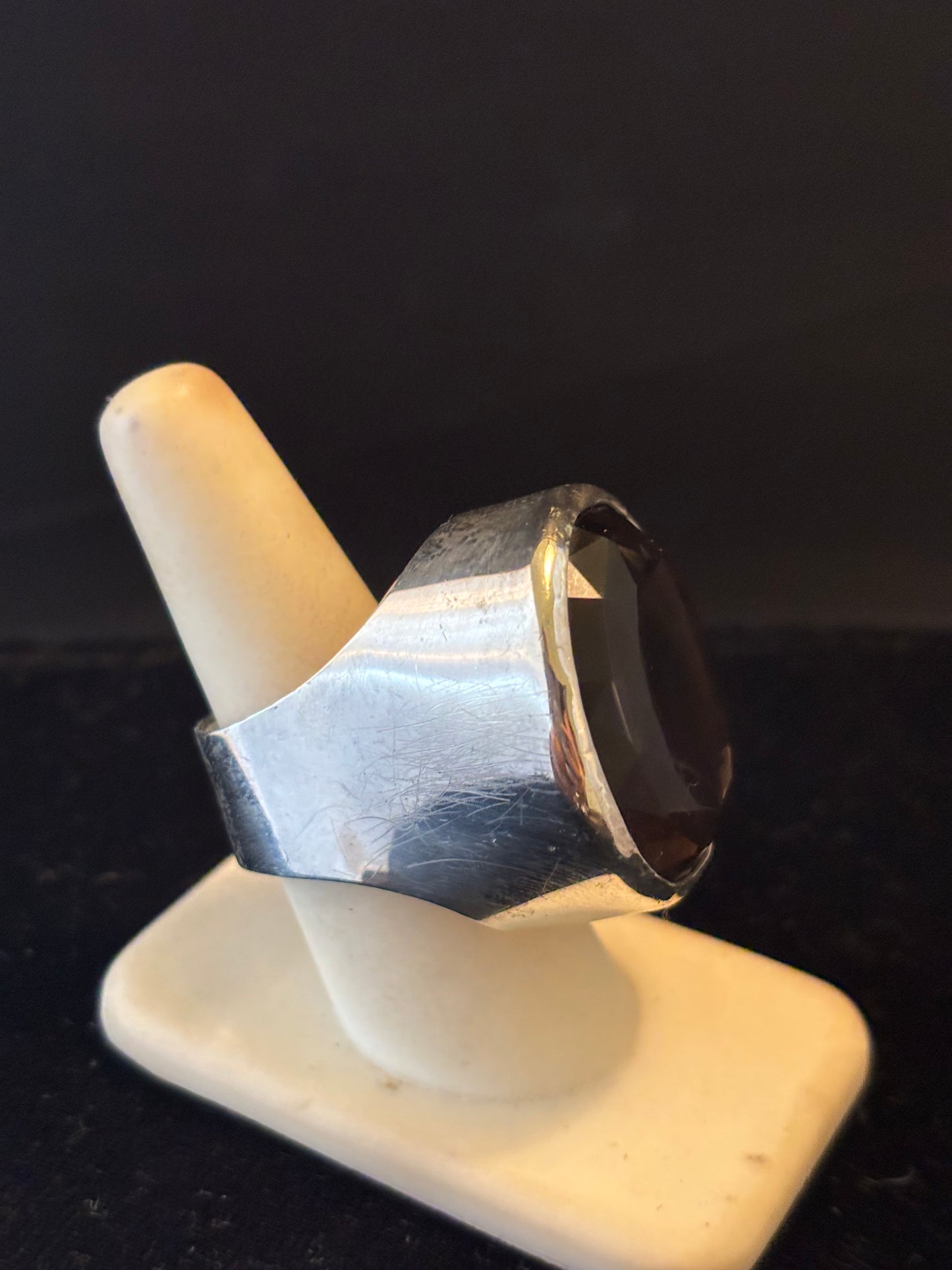 Smoky Topaz Ring