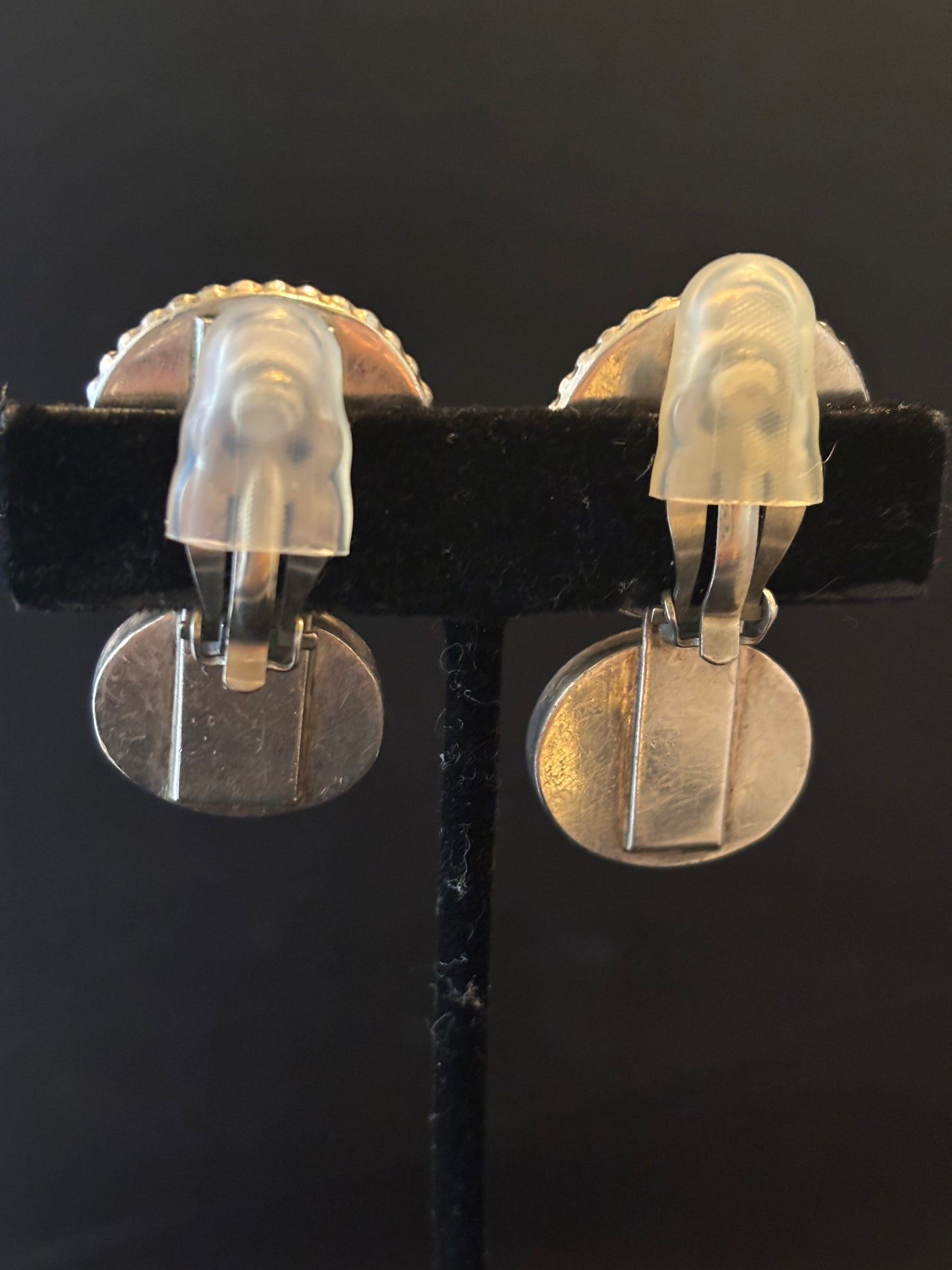 Antique Coin, Aquamarine Earring