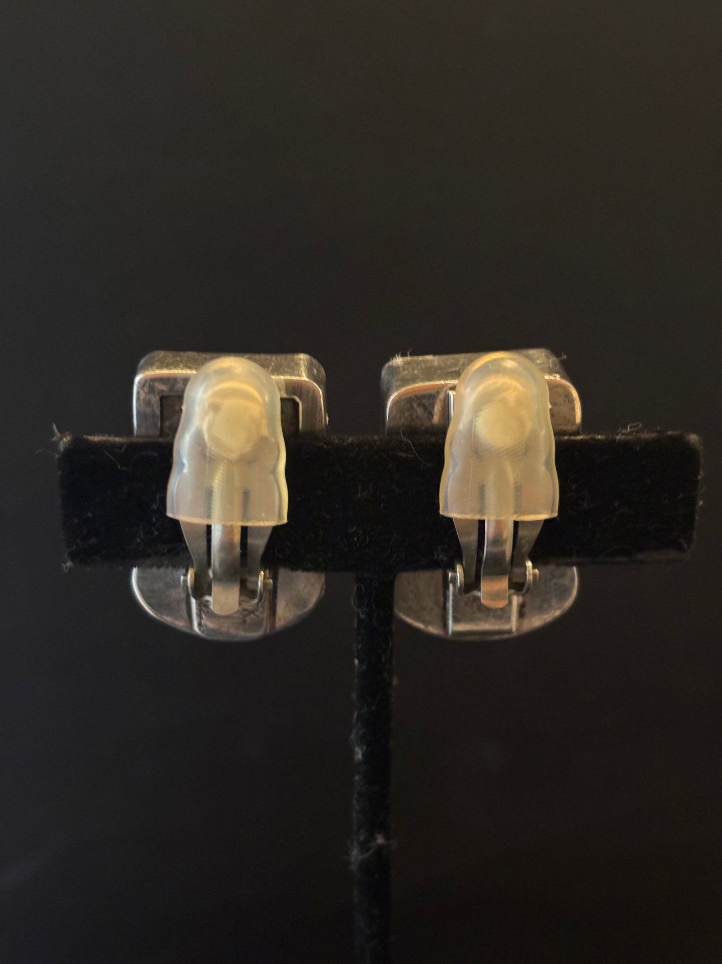 Smokey Topaz, Crystal Quartz Earring