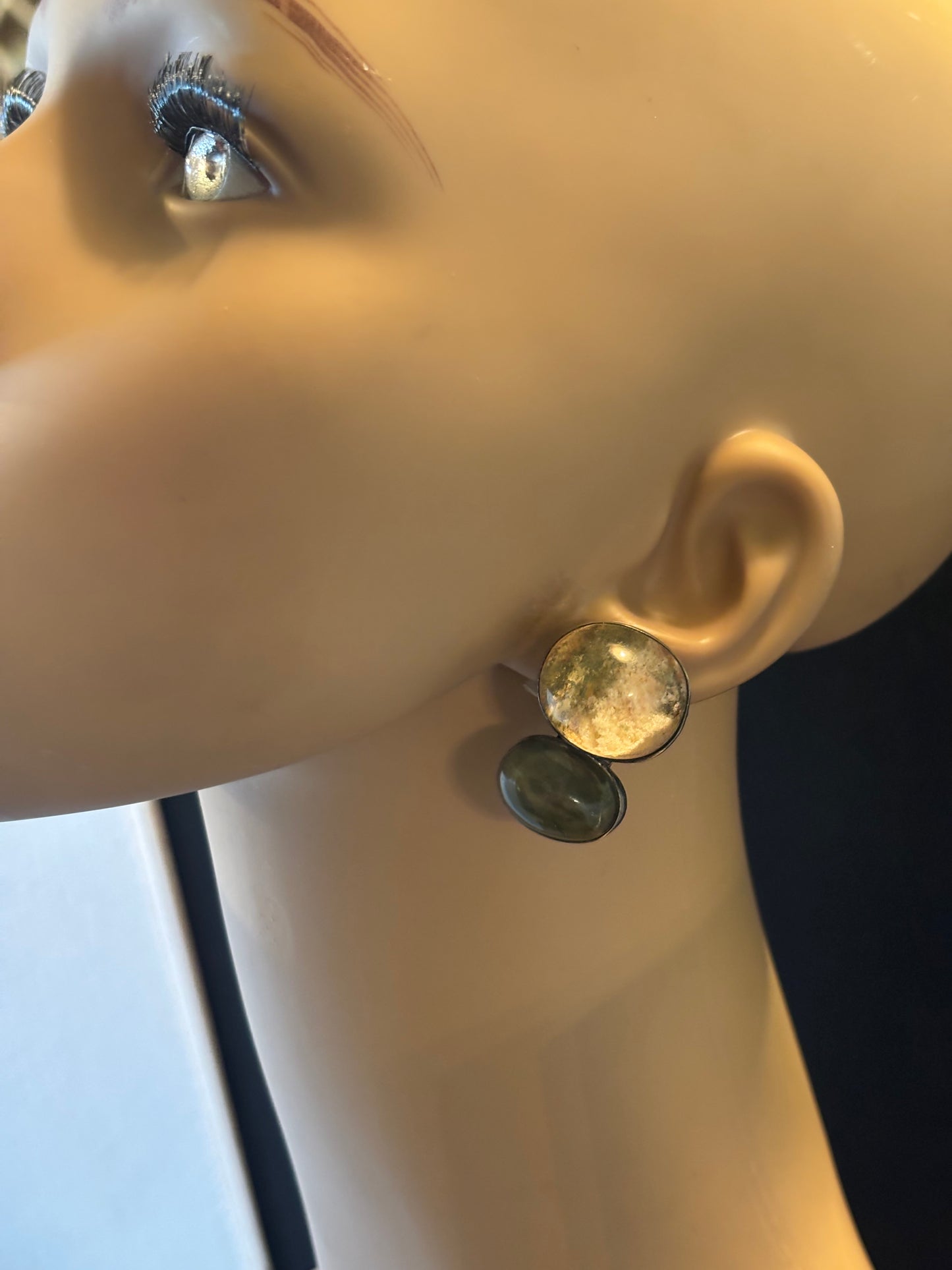 Ocean Jasper, Green Tourmaline