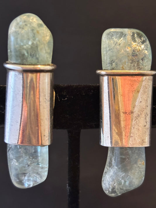 Aquamarine Earring