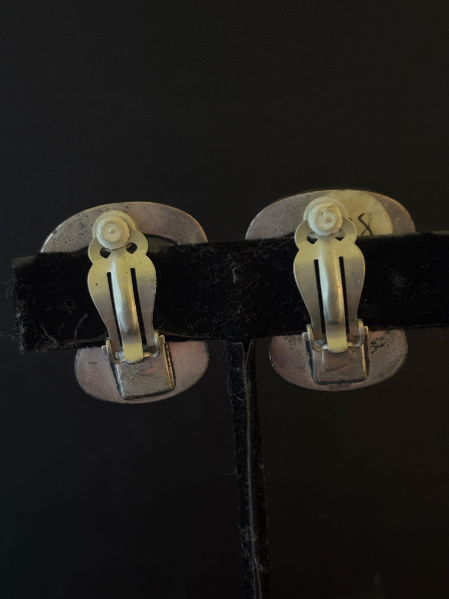 Lolite, Chalcedony Earring