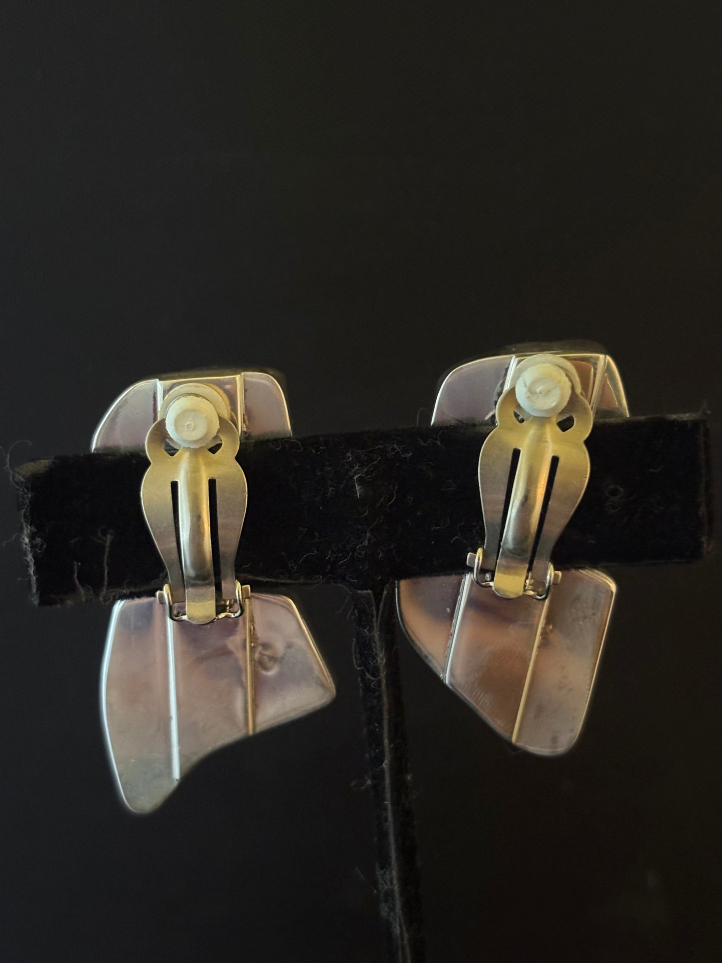Raw Aquamarine Sea glass Earring