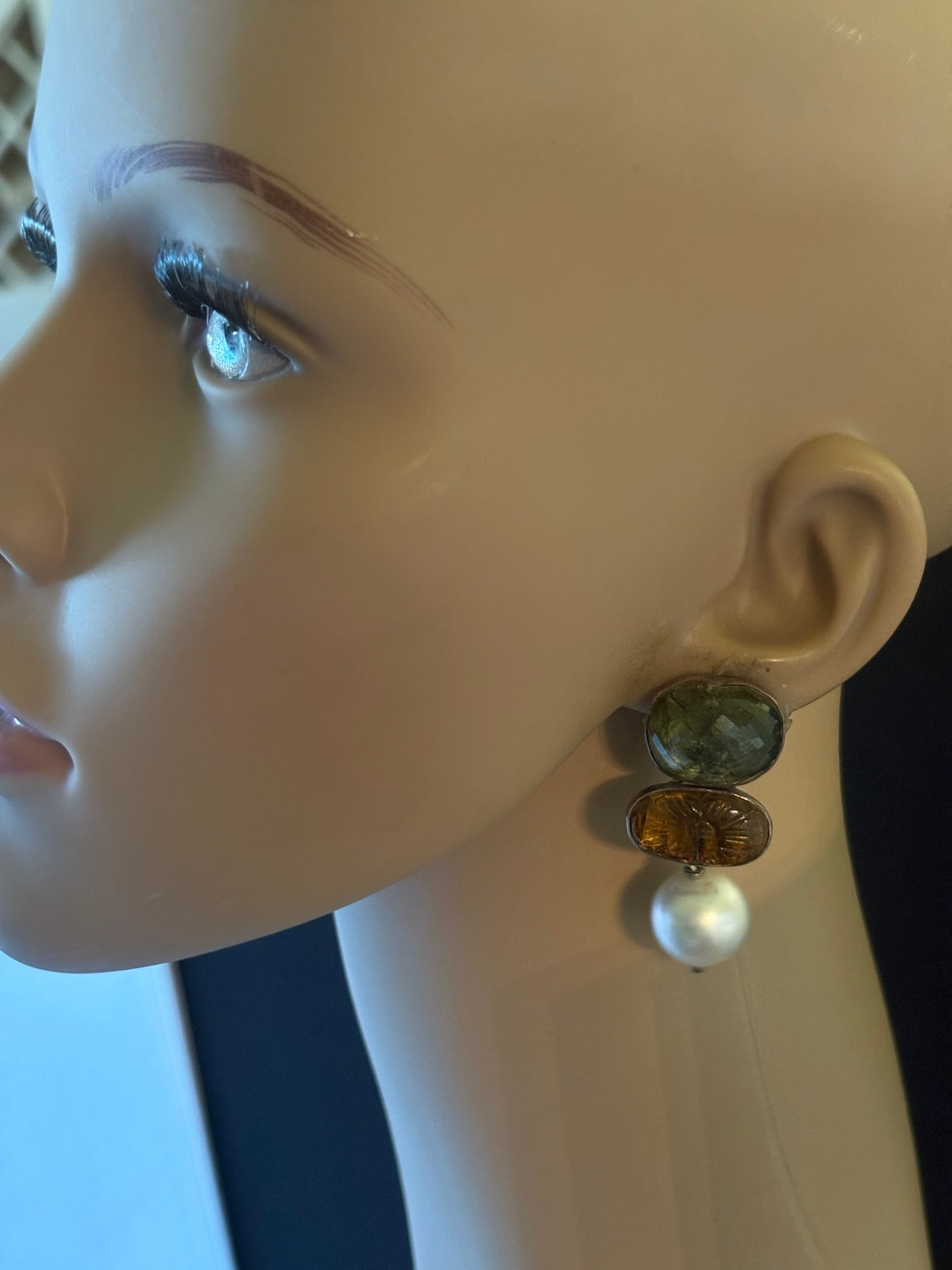 Tourmaline, South Sea Pearl