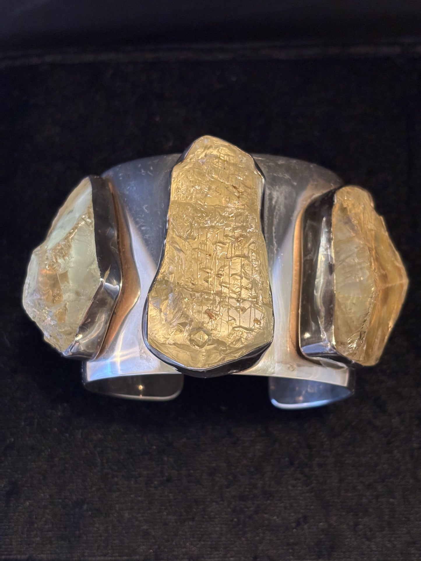 Lemon Citrine Cuff