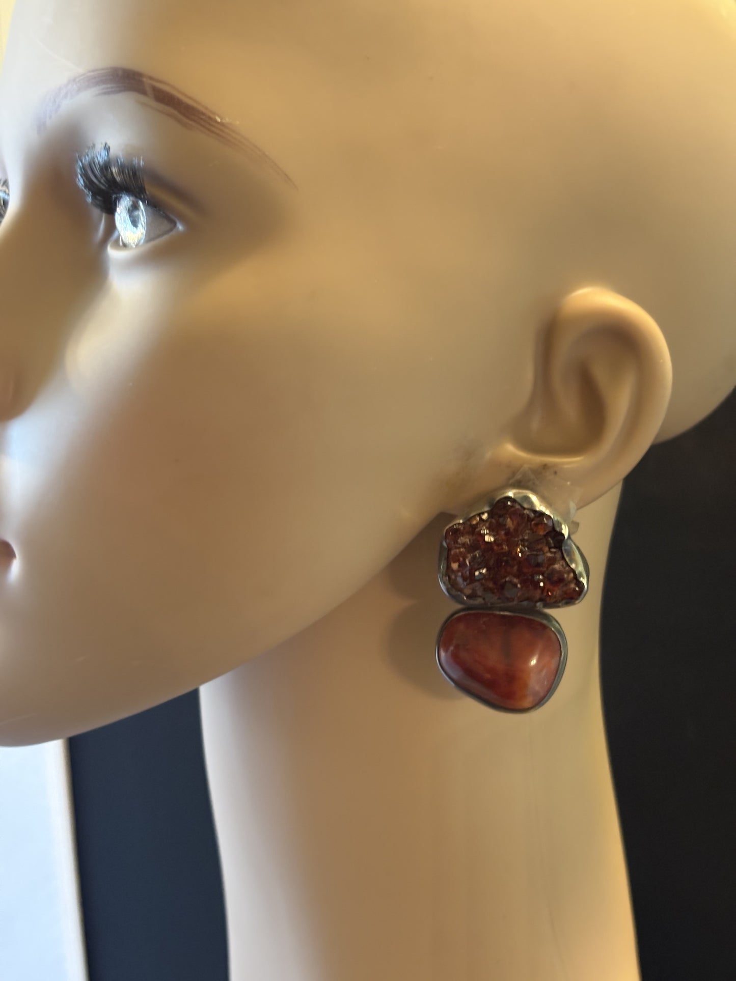 Hessionite Garnet, Carnelian