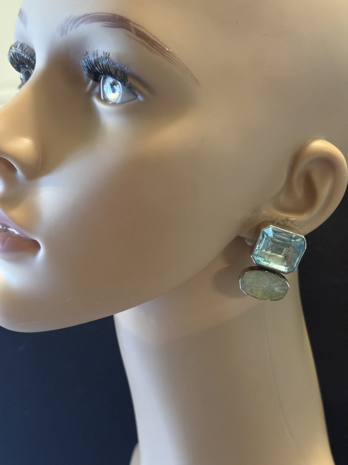 Blue Topaz, Aquamarine