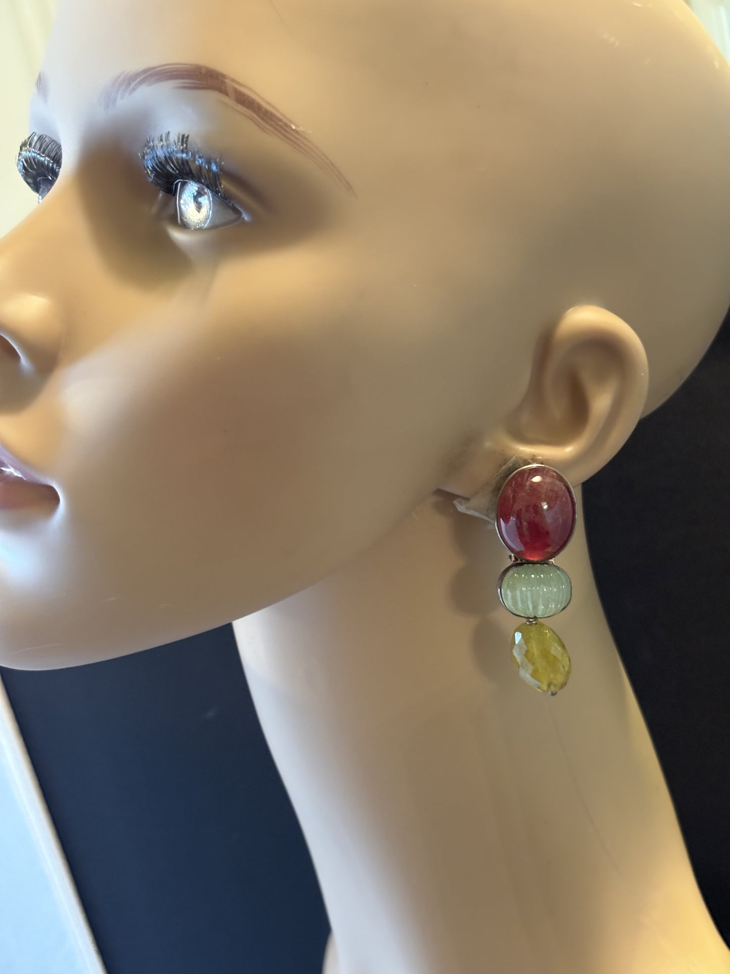 Ruby, Emerald, Tourmaline