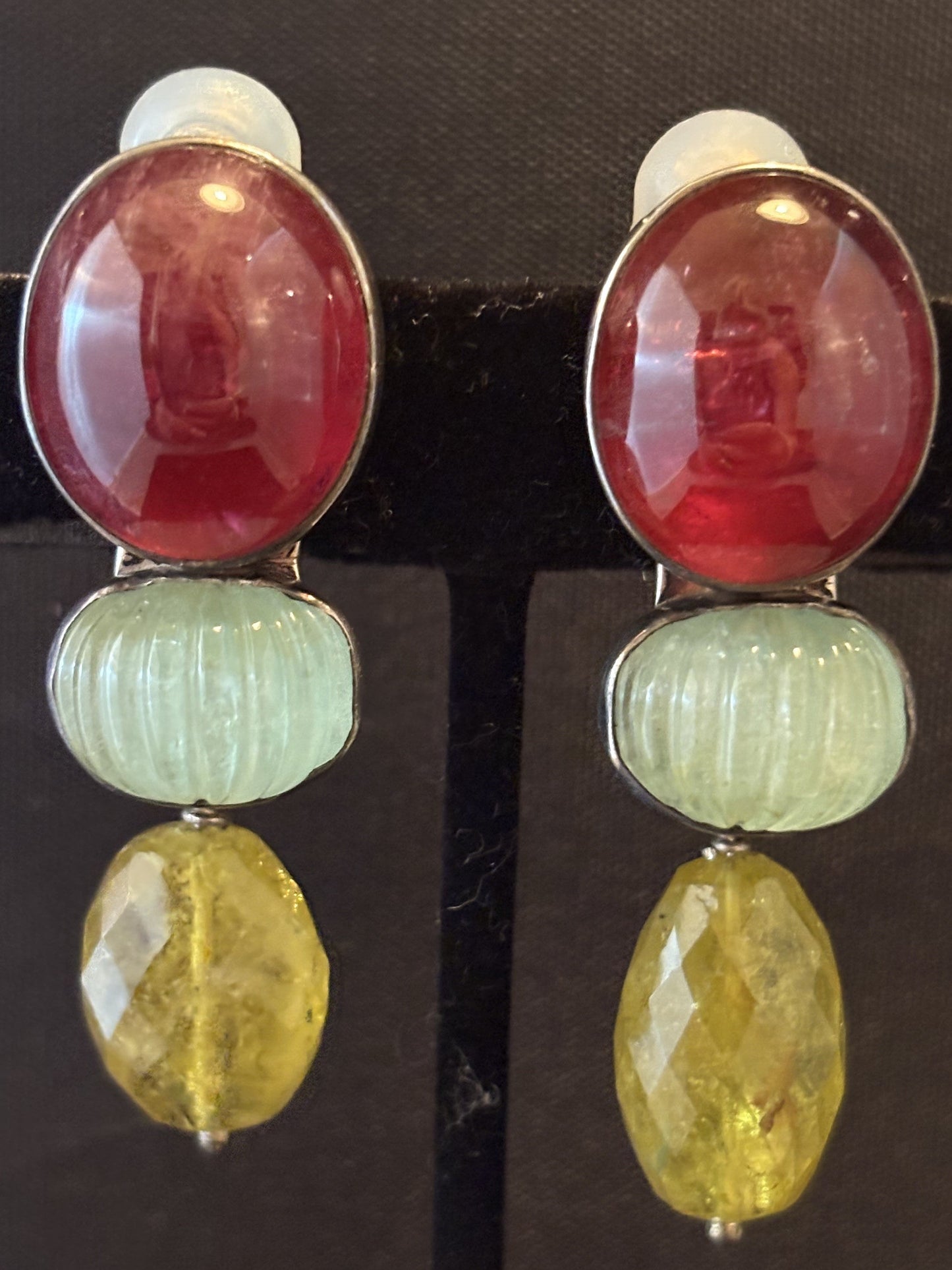 Ruby, Emerald, Tourmaline