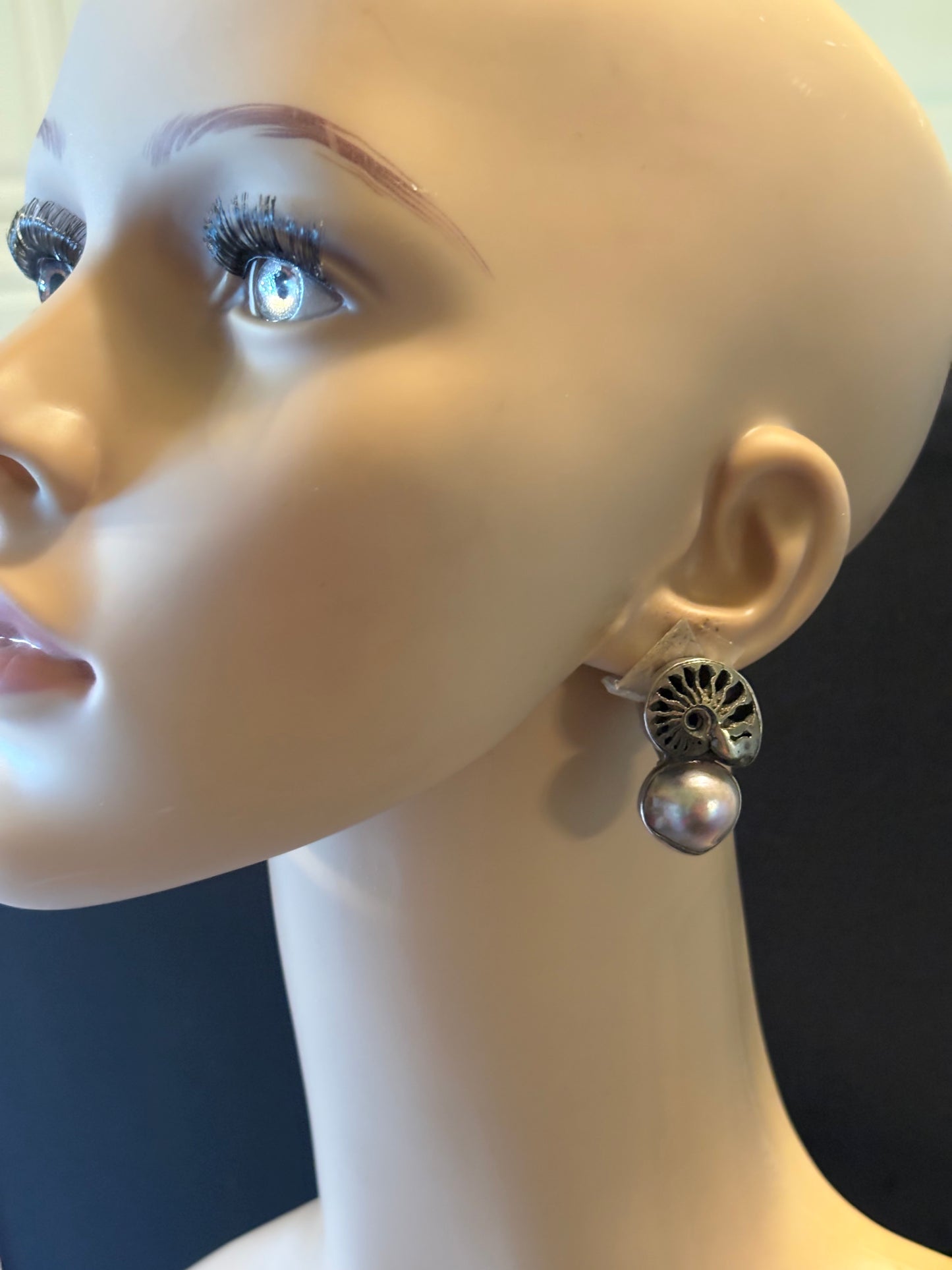 Pyrited Ammonite, Pearl