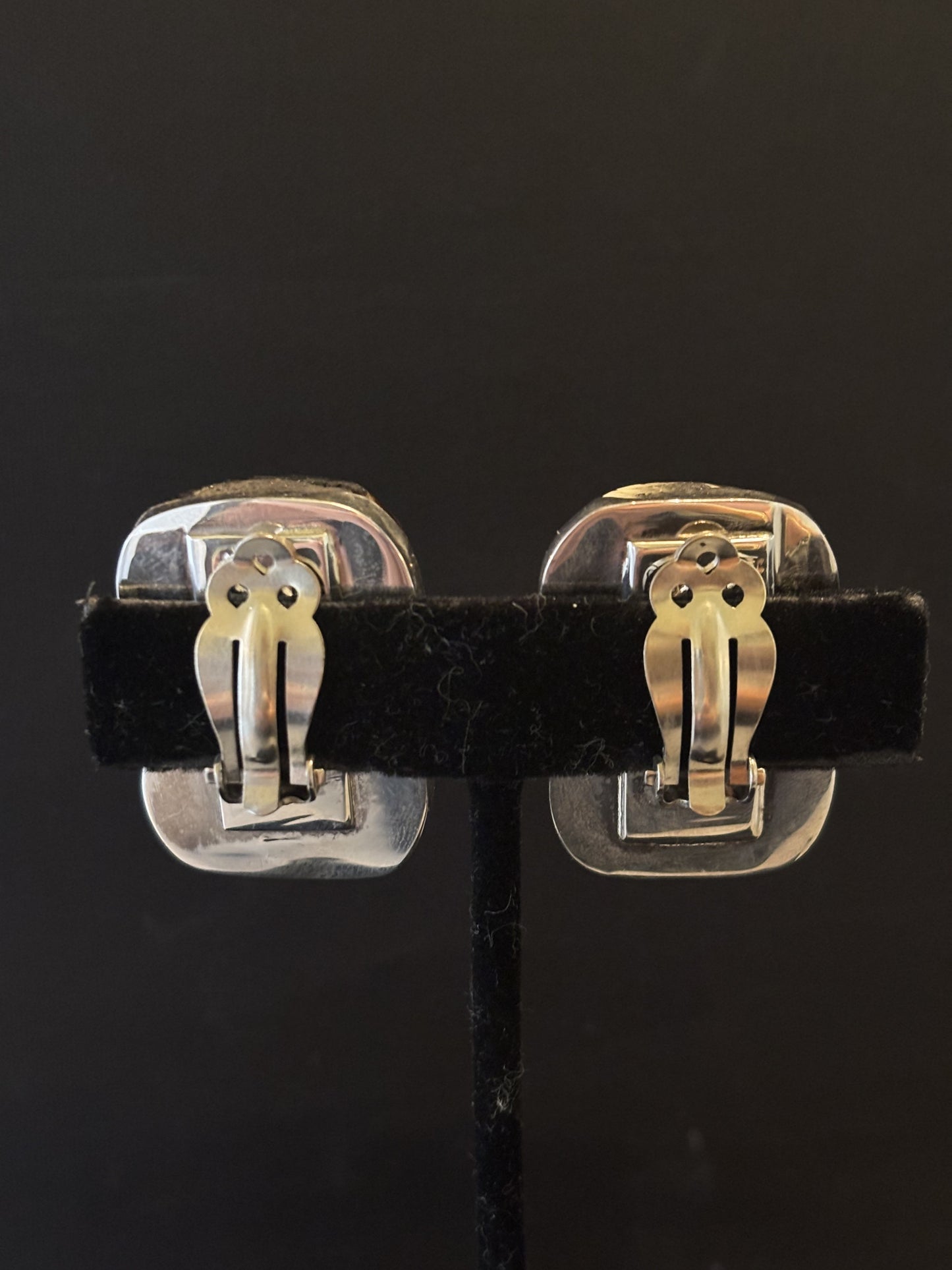Dark Cowbone Earrings
