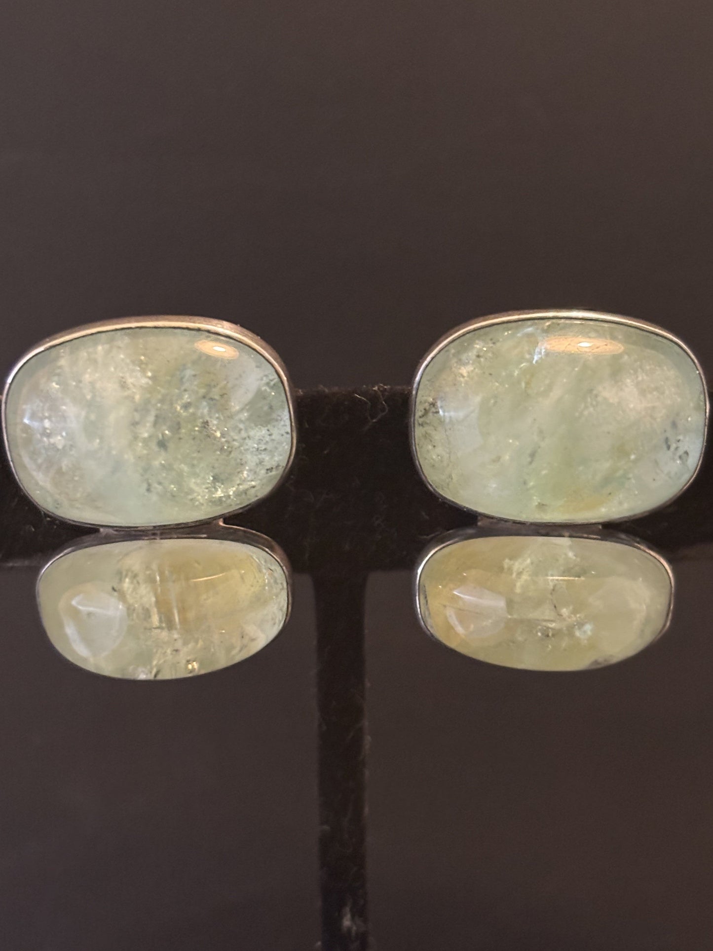 Aquamarine earring