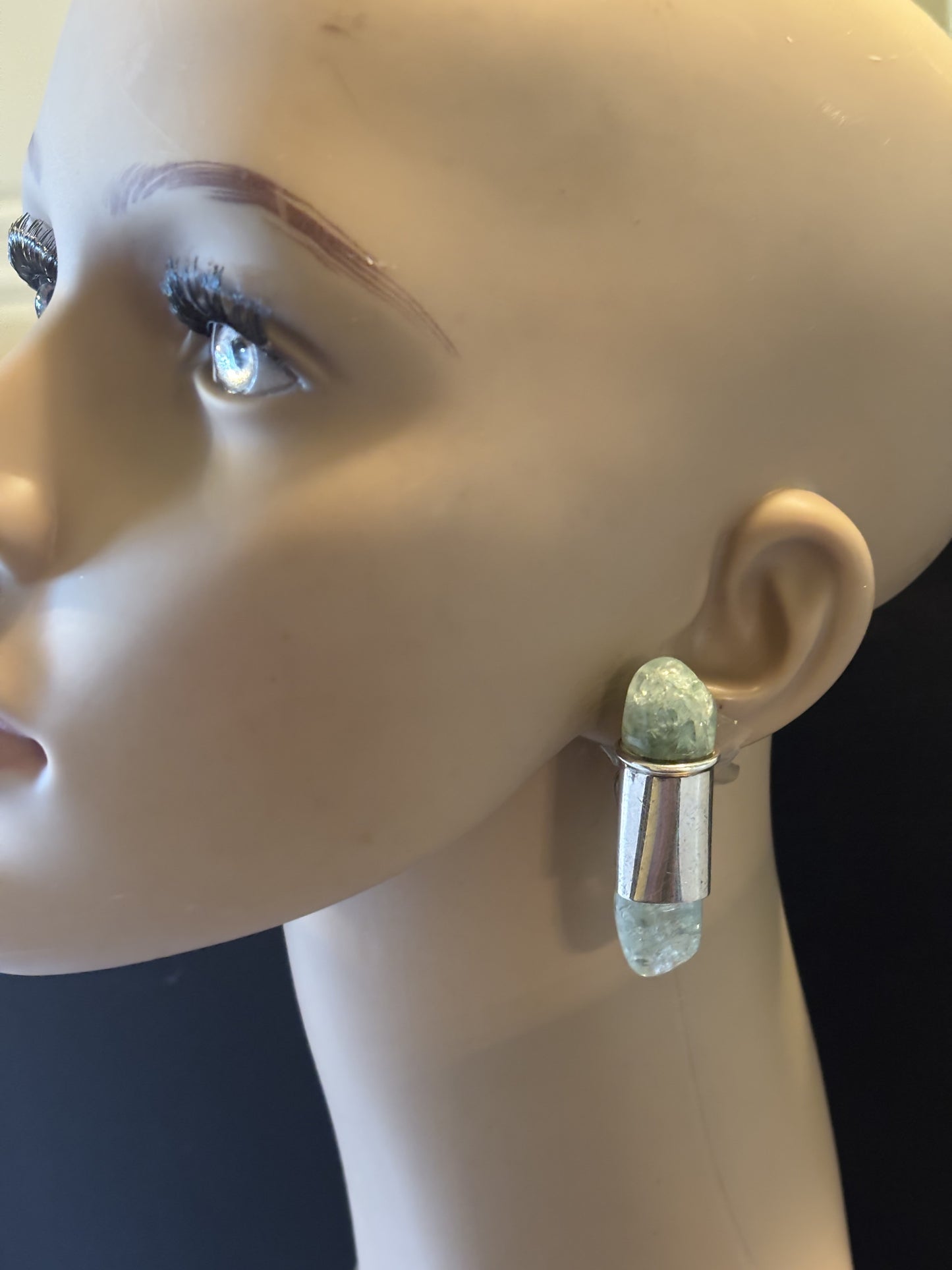 Aquamarine Earring