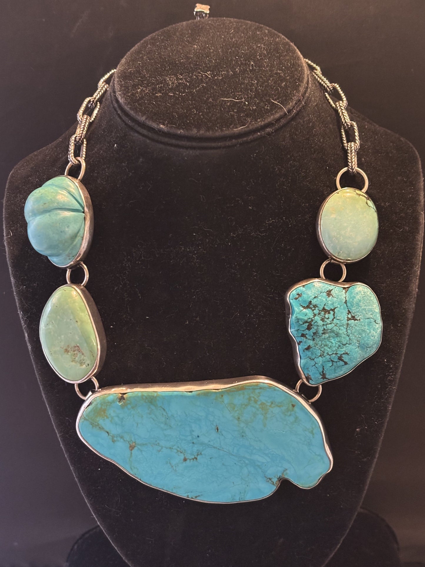 Blue Turquoise Necklace