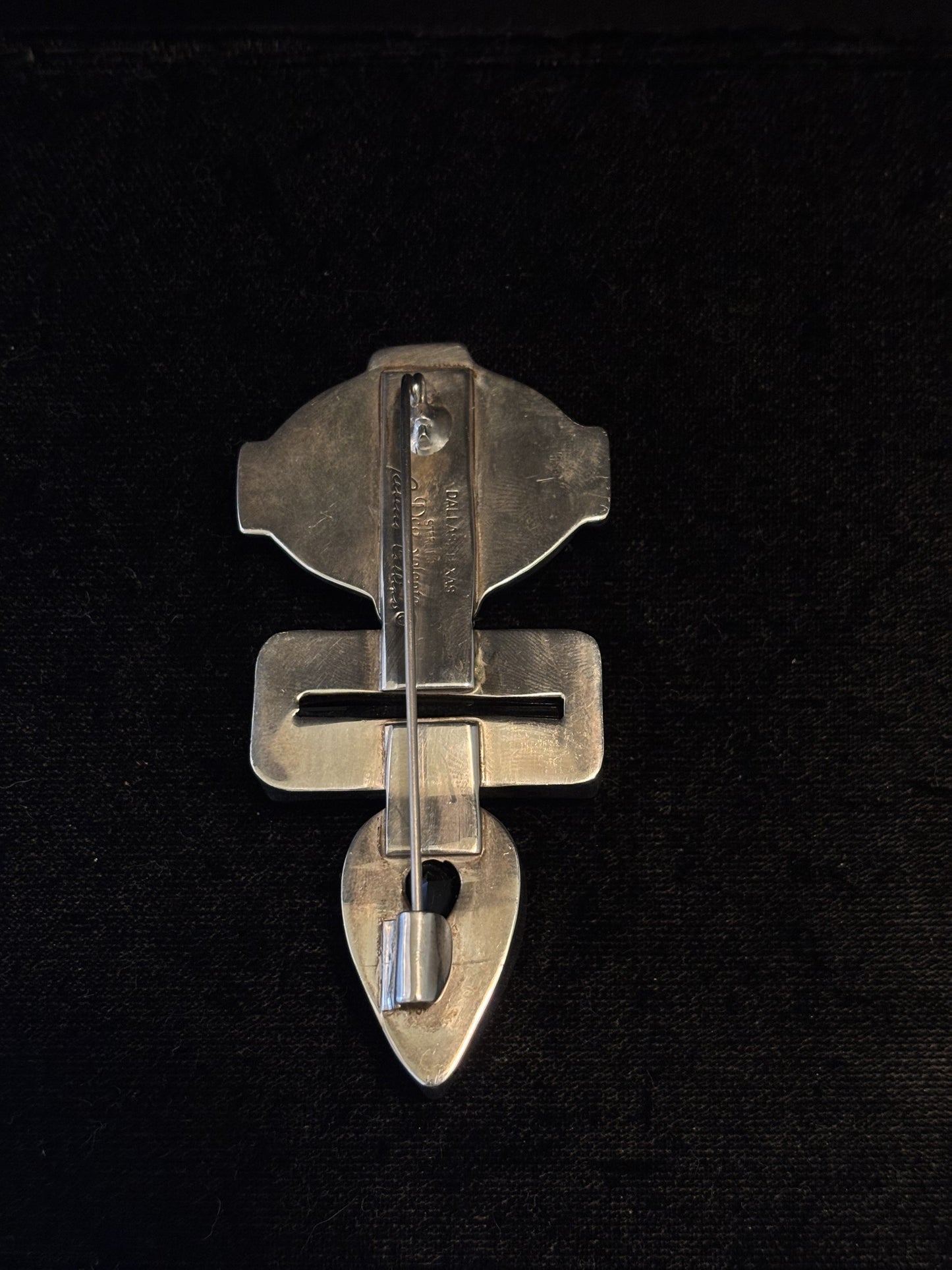 Carved Jade Pin, Hessonite Garnet, Agate Rock Pin