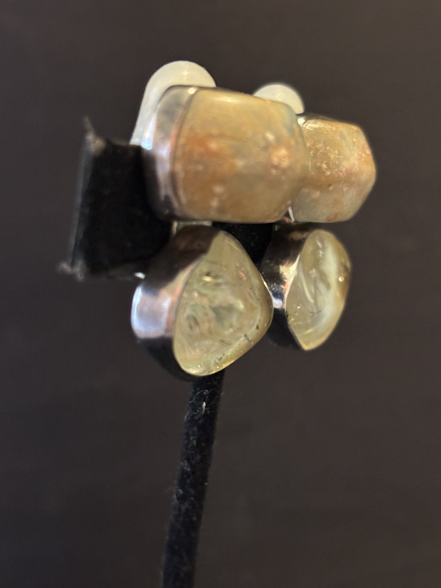 Jasper, Blue Topaz