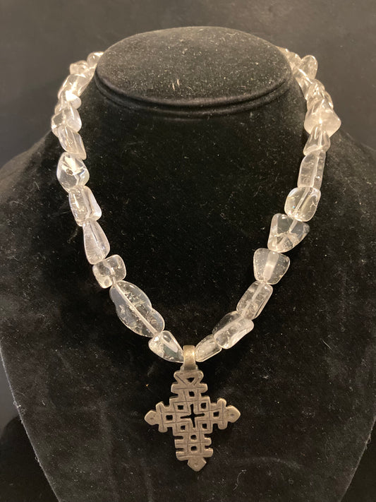 Crystal, Coptic Cross