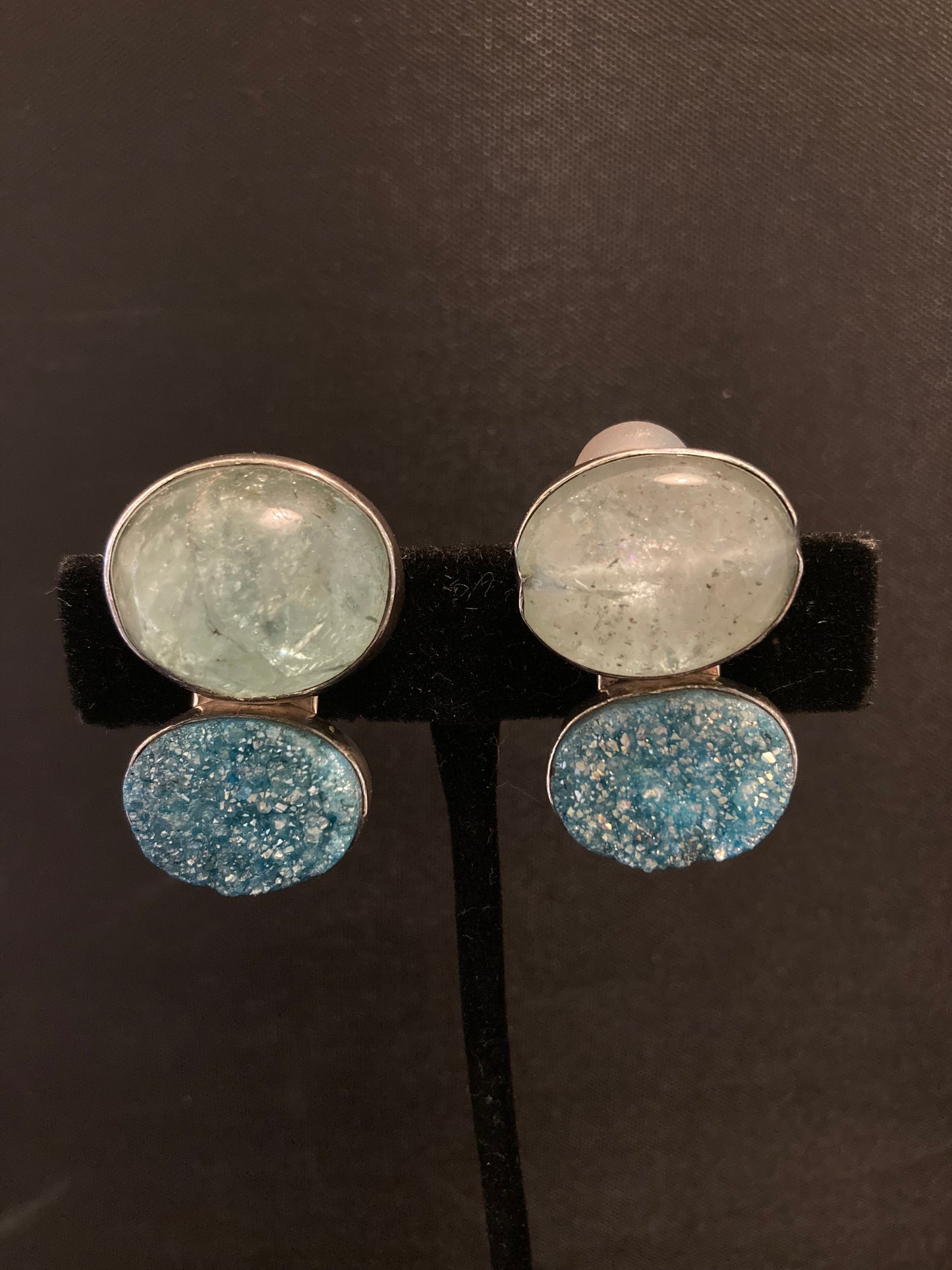 Aquamarine, Druzy