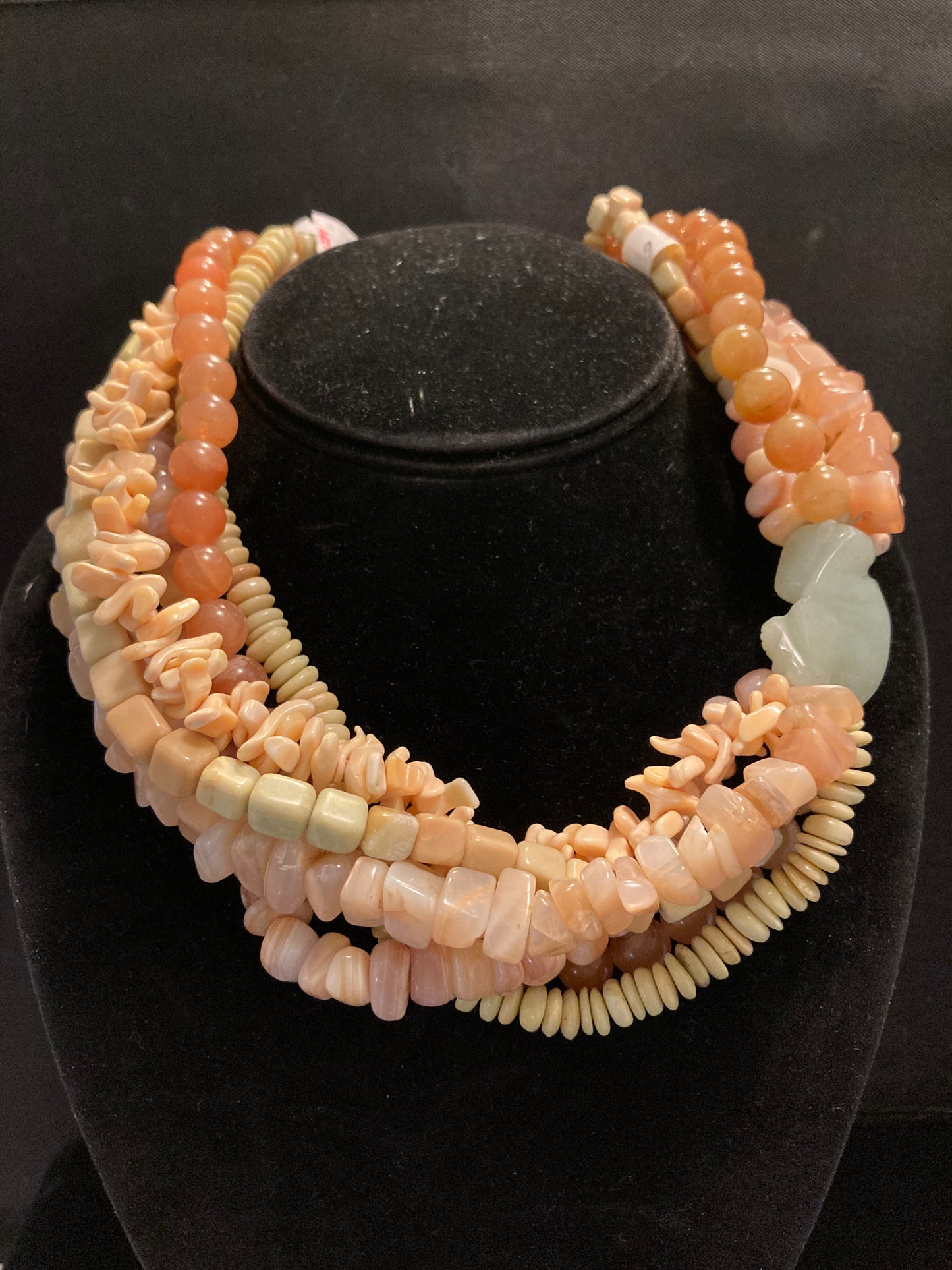 Carnelian. Bone, Jade, Carved Jade