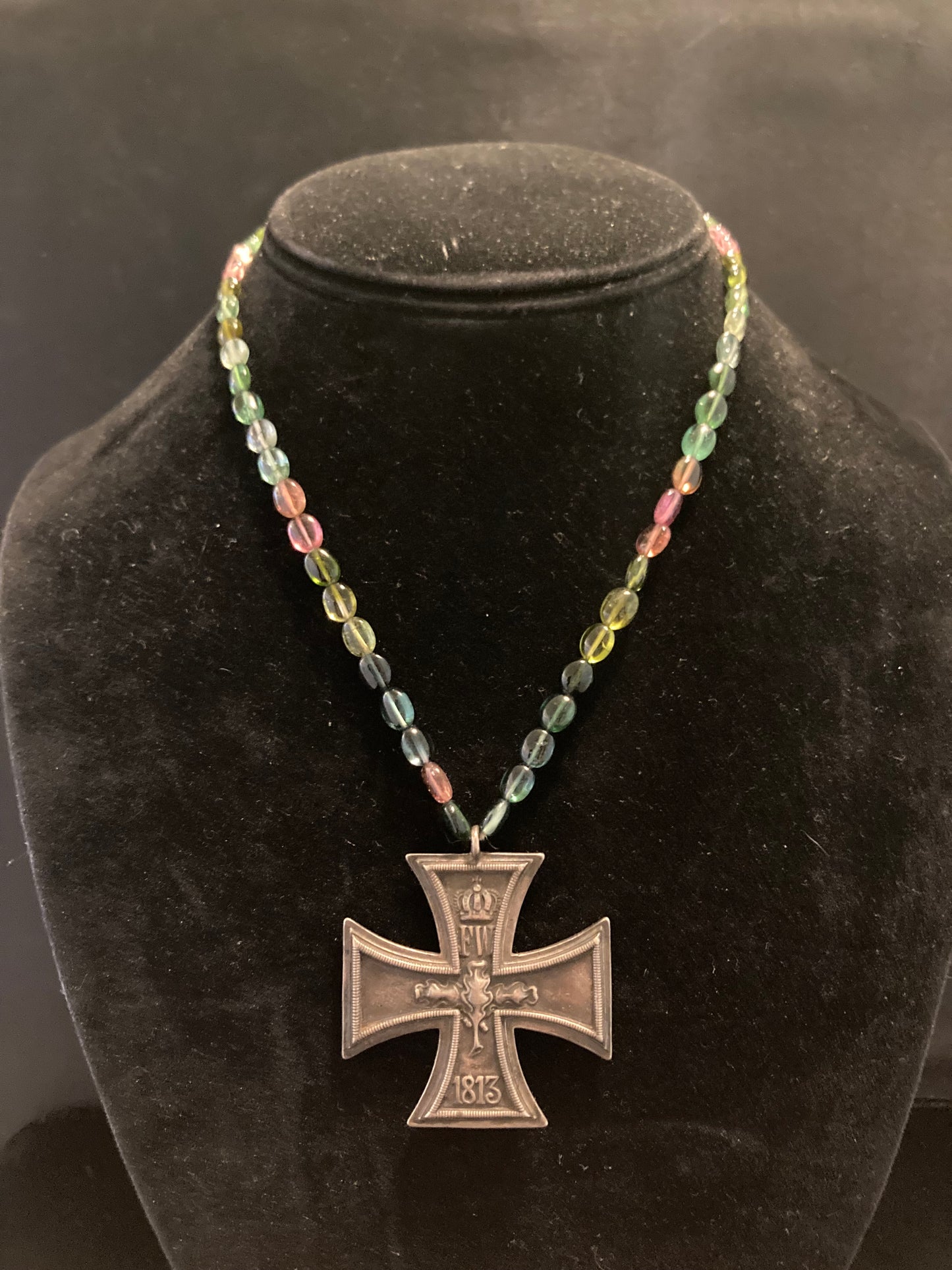 Tourmaline Cross