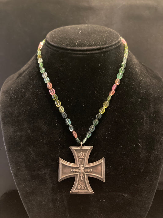 Tourmaline Cross