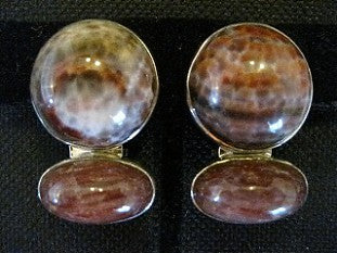 Carnelian Agate Ear