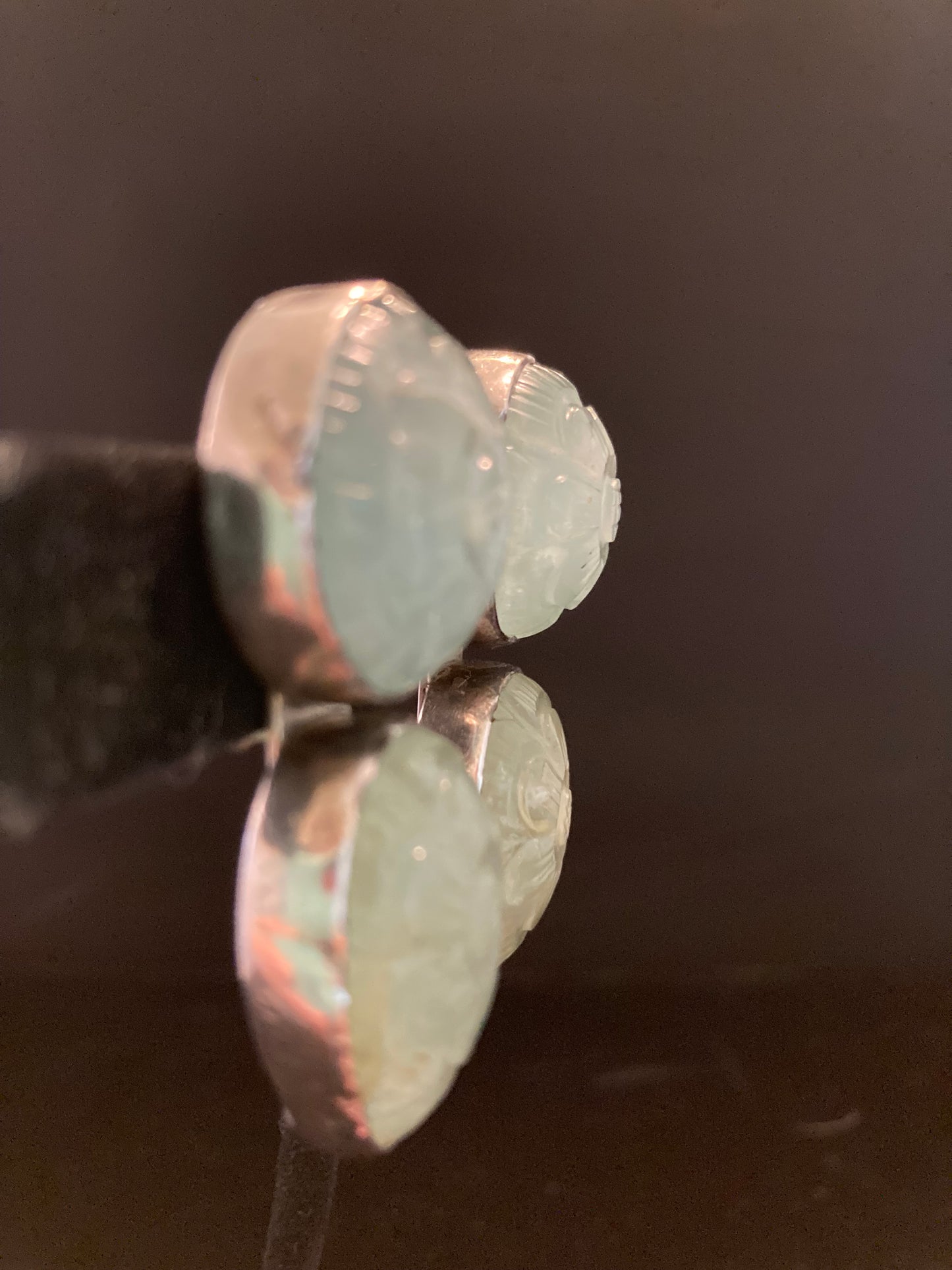 Carved Aquamarine