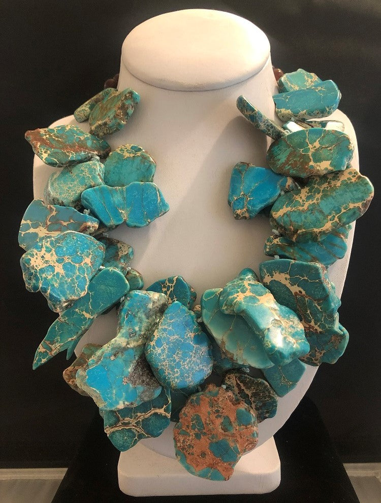 Map Turquoise Rebecca Collins Jewelry