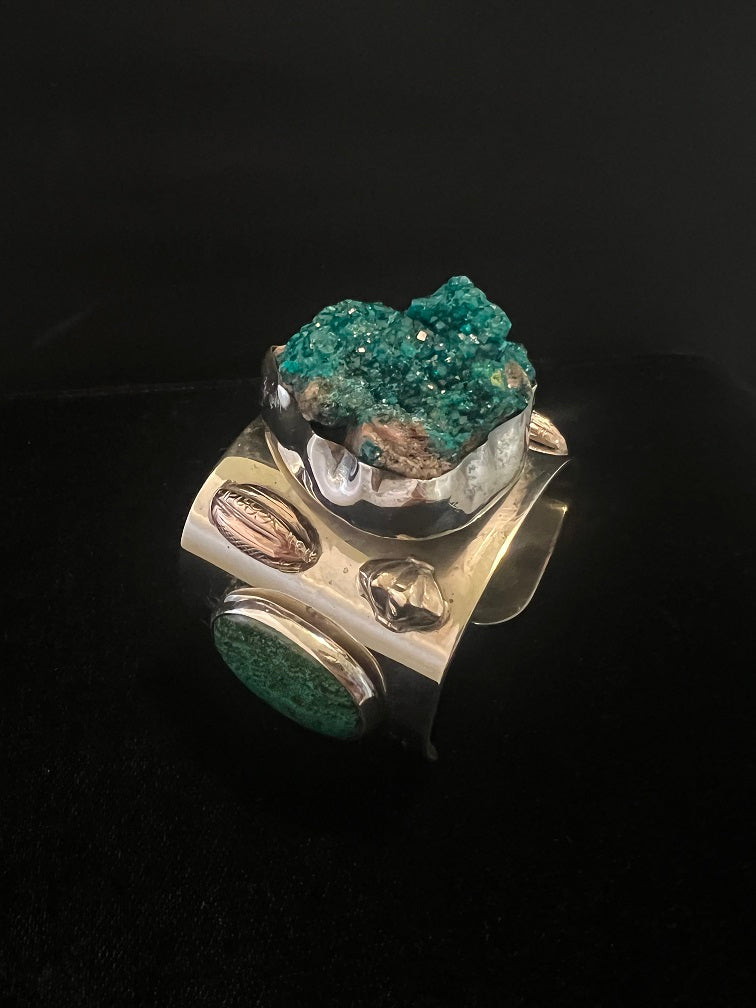 Green Dioptase, Turquoise